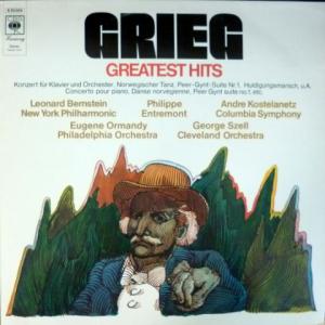 Edvard Grieg - Greatest Hits (feat. A. Kostelanetz, E.Ormandy, G.Szell, L.Bernstein)