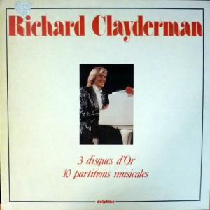 Richard Clayderman - 3 Disques d'Or - 10 Partitions Musicales