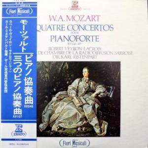 Wolfgang Amadeus Mozart - Quatre Concertos Pour Pianoforte, KV 246-107